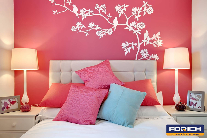 Những màu sơn đẹp dành cho phòng ngủ - Forich.vn