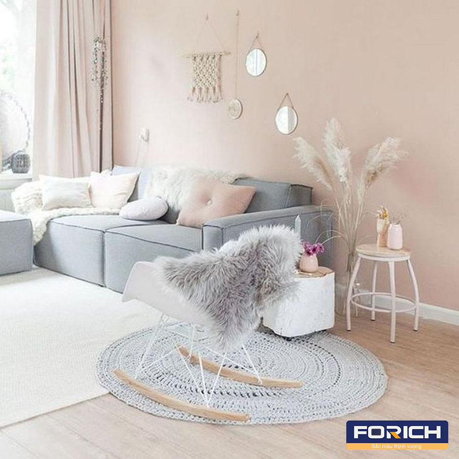 Xu hướng chọn màu sơn tường nhà đẹp, phong cách hiện đại hiện nay - Forich.vn